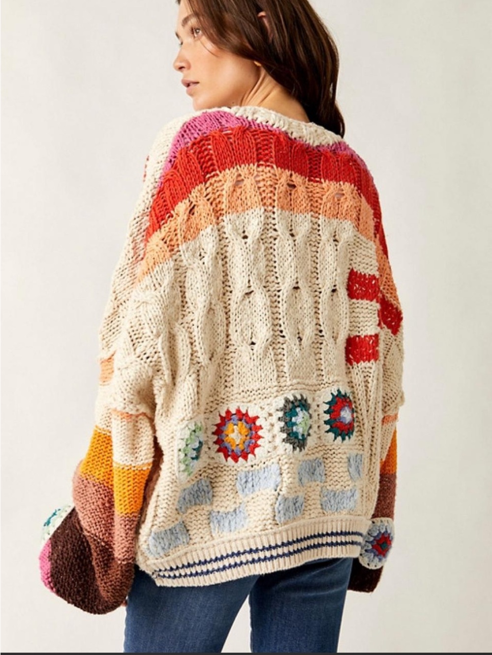 Free People clear skies cardigan MSRP $328 NWT - Picture 3 of 5